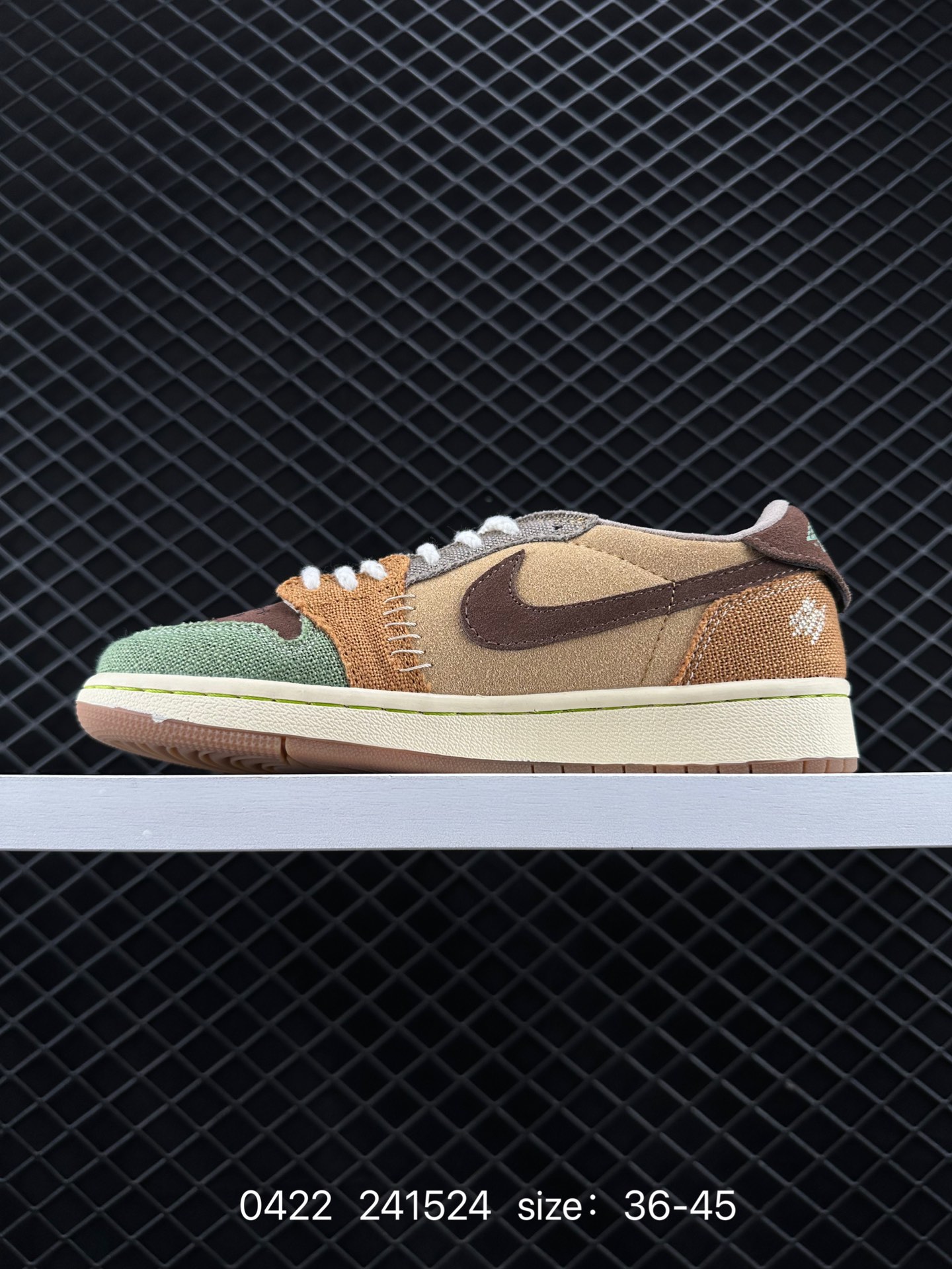 Zion Williamson x Air Jordan 1 Low OG”Voodoo“